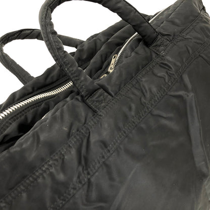 【ジャンク品】【メンズ/レディース】 PORTER ポーター TANKER 2WAY BAG ブリーフケース ビジネスバッグ 鞄 吉田カバン 188-251212-rs-01-fur カラー：ブラック 万代Net店