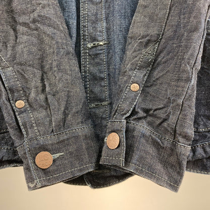 【中古品】【メンズ】 LEE COOPER デニムジャケット 147-260215-WA-01-iwa サイズ：S カラー：インディゴブルー 万代Net店