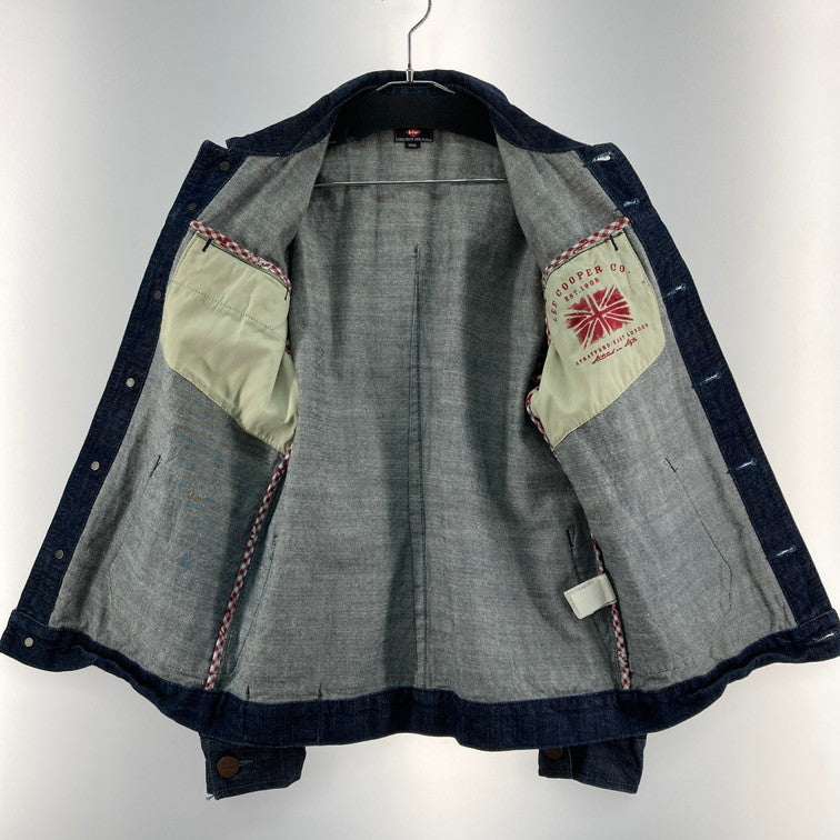 【中古品】【メンズ】 LEE COOPER デニムジャケット 147-260215-WA-01-iwa サイズ：S カラー：インディゴブルー 万代Net店