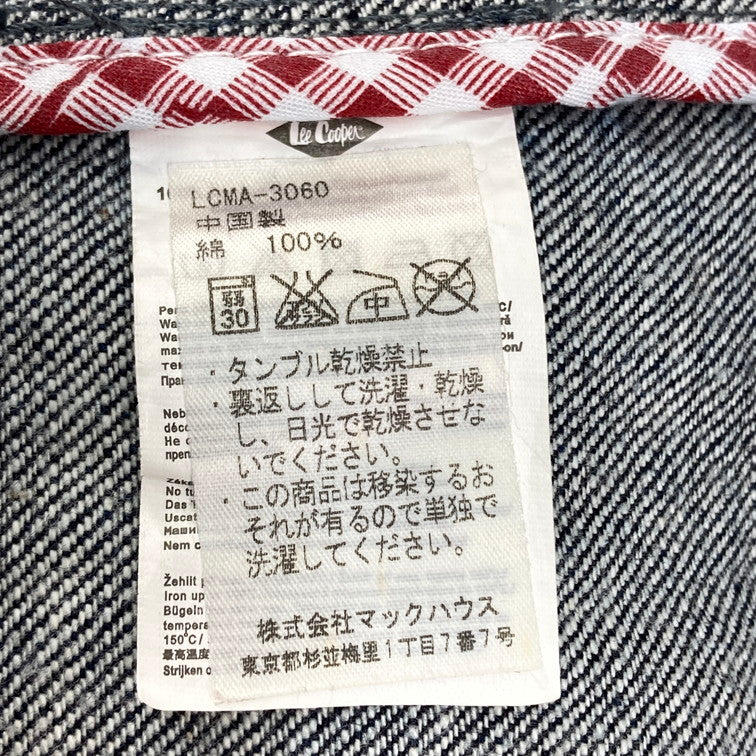 【中古品】【メンズ】 LEE COOPER デニムジャケット 147-260215-WA-01-iwa サイズ：S カラー：インディゴブルー 万代Net店