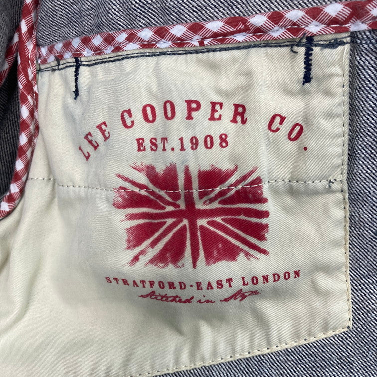 【中古品】【メンズ】 LEE COOPER デニムジャケット 147-260215-WA-01-iwa サイズ：S カラー：インディゴブルー 万代Net店