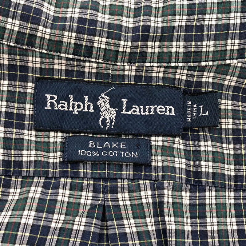 中古品】【メンズ】 RALPH LAUREN ラルフローレン 90S BLAKE SS CHECK