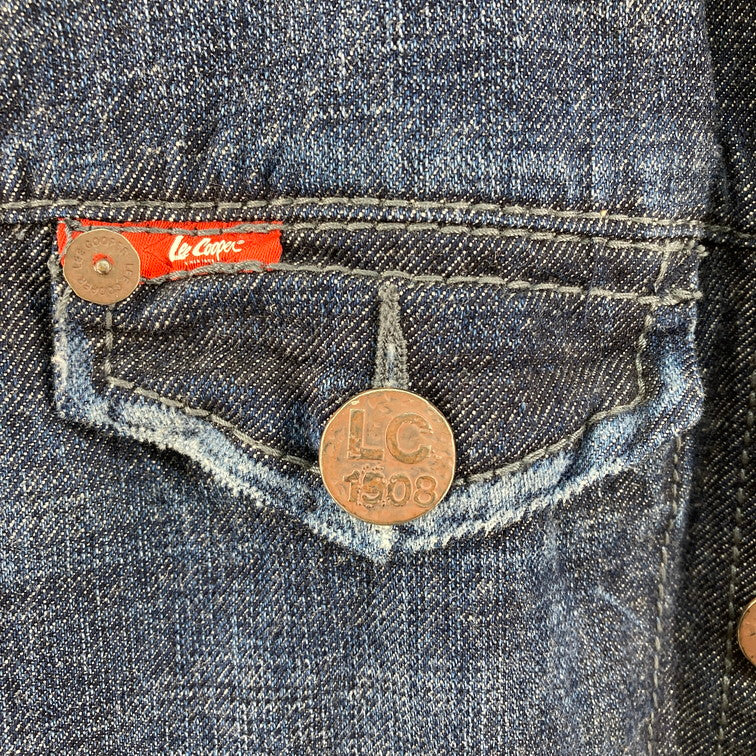 【中古品】【メンズ】 LEE COOPER デニムジャケット 147-260215-WA-01-iwa サイズ：S カラー：インディゴブルー 万代Net店