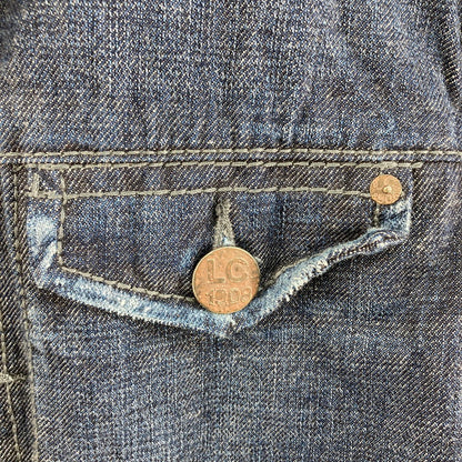 【中古品】【メンズ】 LEE COOPER デニムジャケット 147-260215-WA-01-iwa サイズ：S カラー：インディゴブルー 万代Net店