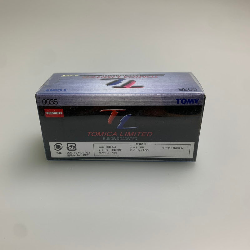 【中古品】 TOMY トミカ LIMITED L35 EUNOS ROADSTER ユーノスロードスター イエロー ミニカー 062-251205-AS-3-min 万代Net店