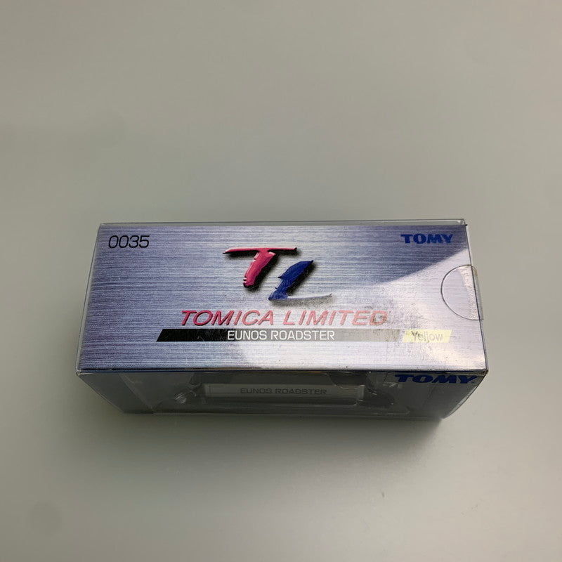 【中古品】 TOMY トミカ LIMITED L35 EUNOS ROADSTER ユーノスロードスター イエロー ミニカー 062-251205-AS-3-min 万代Net店