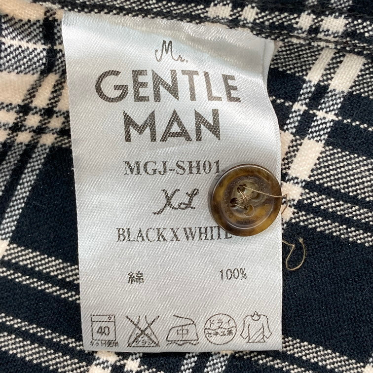 【中古品】【メンズ】 MISTERGENTLEMAN チェックシャツ 147-260215-WA-03-iwa サイズ：XL 万代Net店