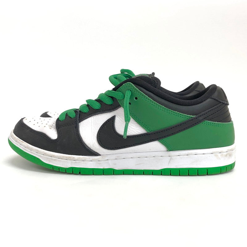 【現状渡し品】【メンズ】 NIKE ナイキ SB DUNK LOW PRO "BLACK AND CLASSIC GREEN" BQ6817-302  ダンク ロー プロ ブラック アンド クラシックグリーン スニーカー シューズ 靴 160-250203-rs-03-fur サイズ：27.0cm US 9 カラー：グリーン/ブラック/ホワイト 万代Net店