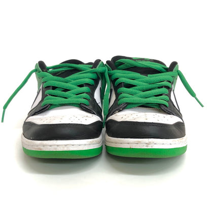 【現状渡し品】【メンズ】 NIKE ナイキ SB DUNK LOW PRO "BLACK AND CLASSIC GREEN" BQ6817-302  ダンク ロー プロ ブラック アンド クラシックグリーン スニーカー シューズ 靴 160-250203-rs-03-fur サイズ：27.0cm US 9 カラー：グリーン/ブラック/ホワイト 万代Net店