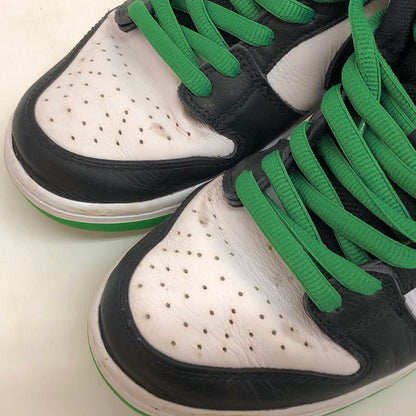 【現状渡し品】【メンズ】 NIKE ナイキ SB DUNK LOW PRO "BLACK AND CLASSIC GREEN" BQ6817-302  ダンク ロー プロ ブラック アンド クラシックグリーン スニーカー シューズ 靴 160-250203-rs-03-fur サイズ：27.0cm US 9 カラー：グリーン/ブラック/ホワイト 万代Net店