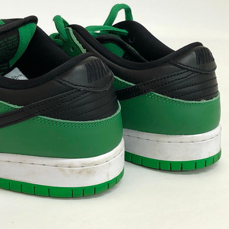 【現状渡し品】【メンズ】 NIKE ナイキ SB DUNK LOW PRO "BLACK AND CLASSIC GREEN" BQ6817-302  ダンク ロー プロ ブラック アンド クラシックグリーン スニーカー シューズ 靴 160-250203-rs-03-fur サイズ：27.0cm US 9 カラー：グリーン/ブラック/ホワイト 万代Net店