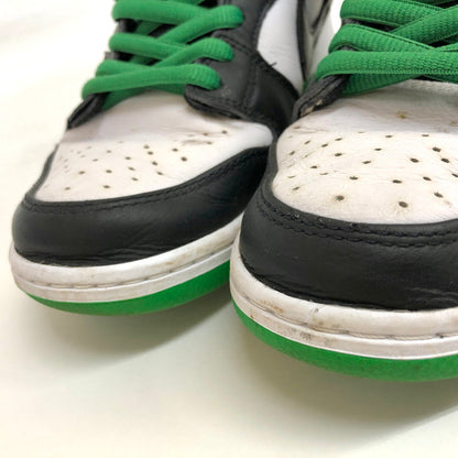 【現状渡し品】【メンズ】 NIKE ナイキ SB DUNK LOW PRO "BLACK AND CLASSIC GREEN" BQ6817-302  ダンク ロー プロ ブラック アンド クラシックグリーン スニーカー シューズ 靴 160-250203-rs-03-fur サイズ：27.0cm US 9 カラー：グリーン/ブラック/ホワイト 万代Net店