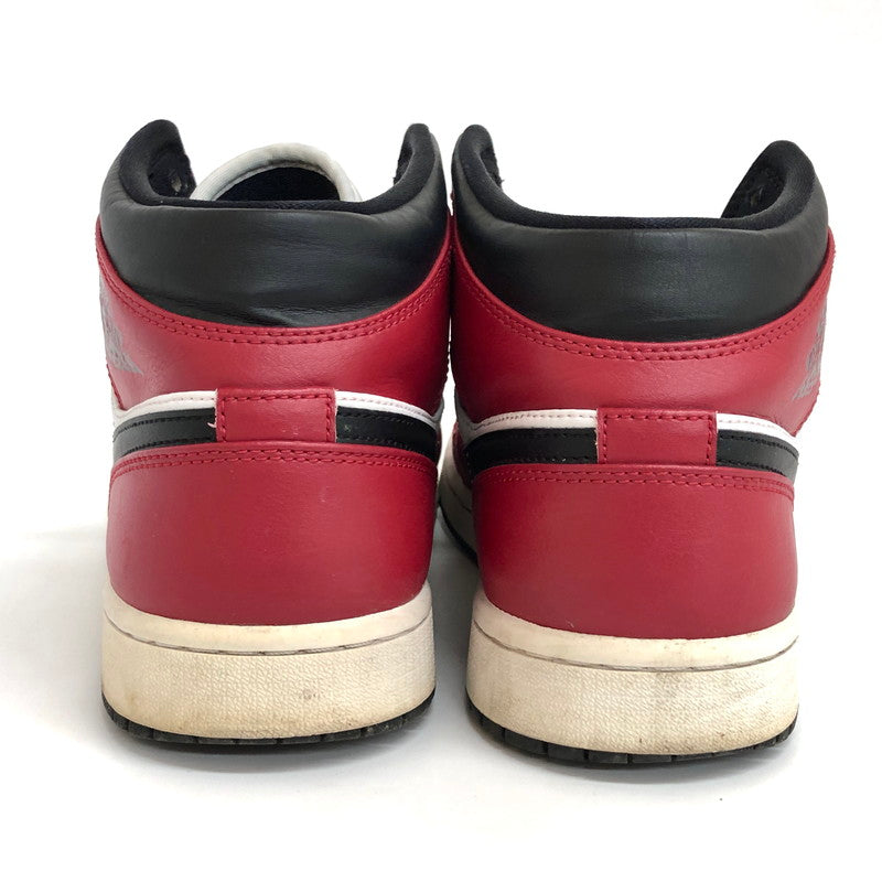 【現状渡し品】【メンズ】 NIKE ナイキ AIR JORDAN 1 MID "CHICAGO BLACK TOE" 554724-069 エアジョーダン ミッド シカゴ ブラック トゥ スニーカー シューズ 靴 160-250203-rs-04-fur サイズ：28.0cm US 10 カラー：レッド系/ブラック/ホワイト 万代Net店