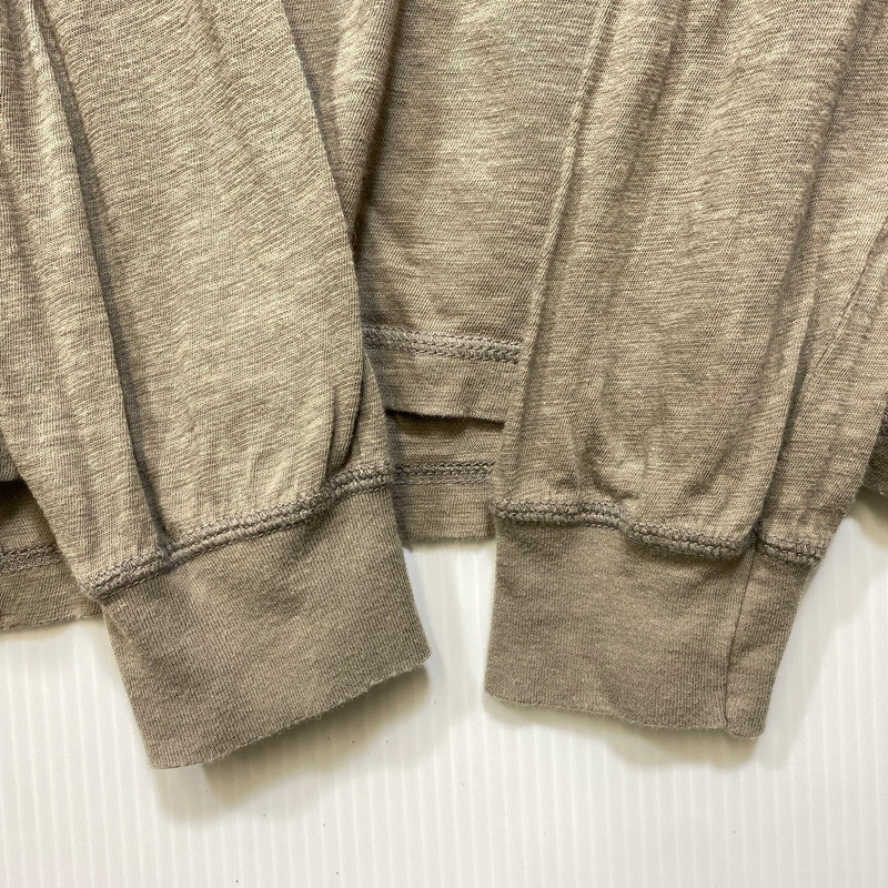 【中古品】【メンズ】 UNDERCOVERISM アンダーカバーイズム H4801-1 HENRYNECK POCKET LS TEE ヘンリーネック ポケット ロングスリーブ Tシャツ トップス 長袖 140-260728-cs-12-izu サイズ：2 カラー：ベージュ 万代Net店