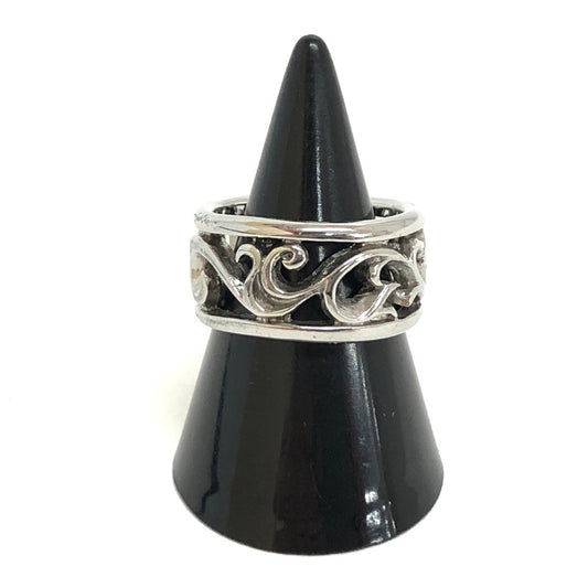 【中古品】【メンズ/レディース】 SAAD サード ARABESQUE RING アラベスク リング 指輪 SUS316 アクセサリー 193-240612-rs-04-fur サイズ：11(実寸：約12号) カラー：シルバー 万代Net店