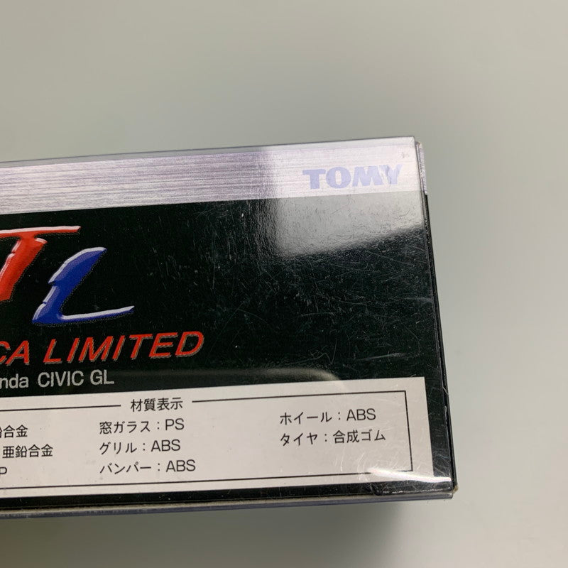【中古品】 TOMY トミー トミカ LIMITED Honda CIVIC GL ホンダ シビック ミニカー 062-251205-AS-8-min 万代Net店