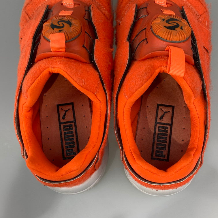 【現状渡し品】【メンズ】 PUMA プーマ 359361 01 DISK BLAZE BRIGHT スニーカー 本体のみ（箱なし） 162-251216-WA-07-iwa サイズ：28cm カラー：オレンジ 万代Net店
