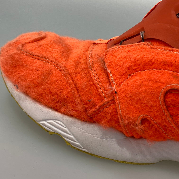 【現状渡し品】【メンズ】 PUMA プーマ 359361 01 DISK BLAZE BRIGHT スニーカー 本体のみ（箱なし） 162-251112-WA-11-iwa サイズ：28cm カラー：オレンジ 万代Net店