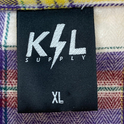 【中古品】【メンズ】 KSL SUPPLY チェックシャツ 147-260216-WA-03-iwa サイズ：XL 万代Net店