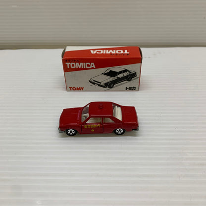 【中古品】 TOMY トミー オリジナル トミカ ニッサン NEW BLUEBIRD SSS.C. 東京消防庁 ミニカー 日本製 062-251208-AS-1-min 万代Net店