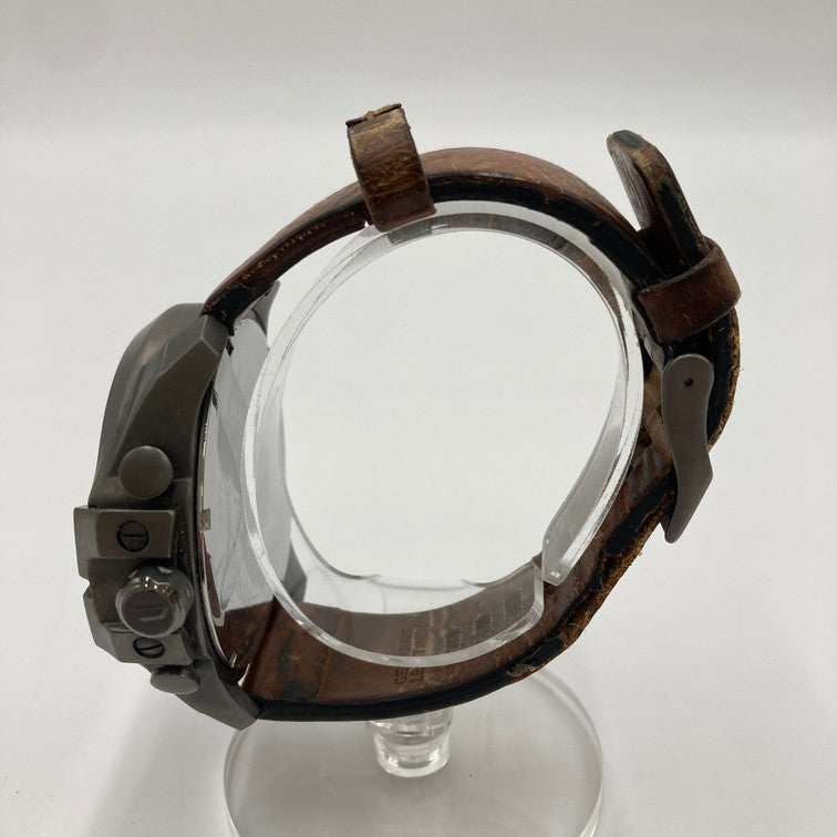 【現状渡し品】DIESEL ディーゼル DIESEL DZ-4280 腕時計 197-251219-SY-05-iwa カラー：シルバー/ホワイト/ブラウン系 万代Net店