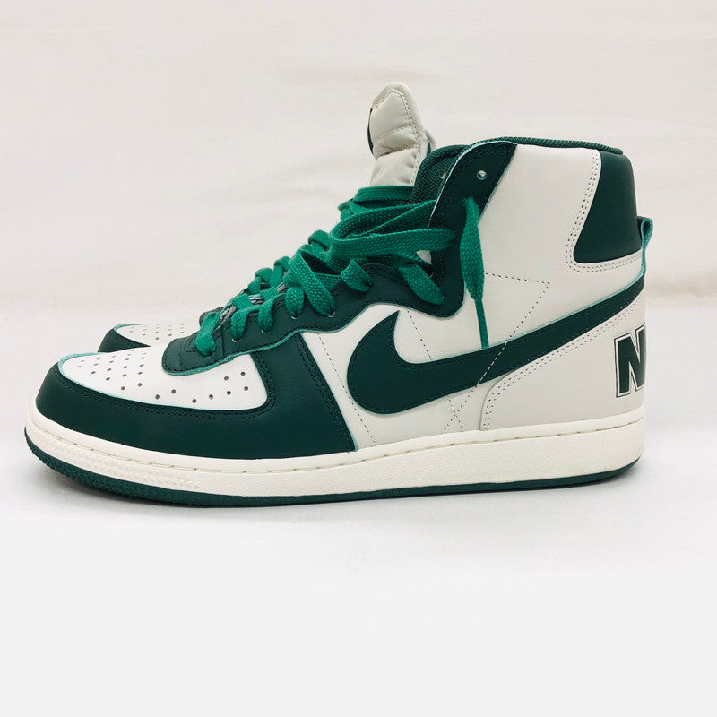 【中古品】【メンズ】 NIKE ナイキ TERMINATOR HIGH FD0650-100 ターミネーター ハイ スニーカー シューズ 靴 160-250203-hn-03-fur サイズ：29.0cm US 11 カラー：ホワイト/グリーン 万代Net店