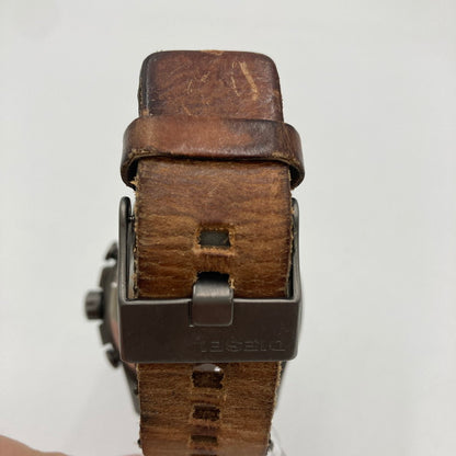 【現状渡し品】DIESEL ディーゼル DIESEL DZ-4280 腕時計 197-251219-SY-05-iwa カラー：シルバー/ホワイト/ブラウン系 万代Net店