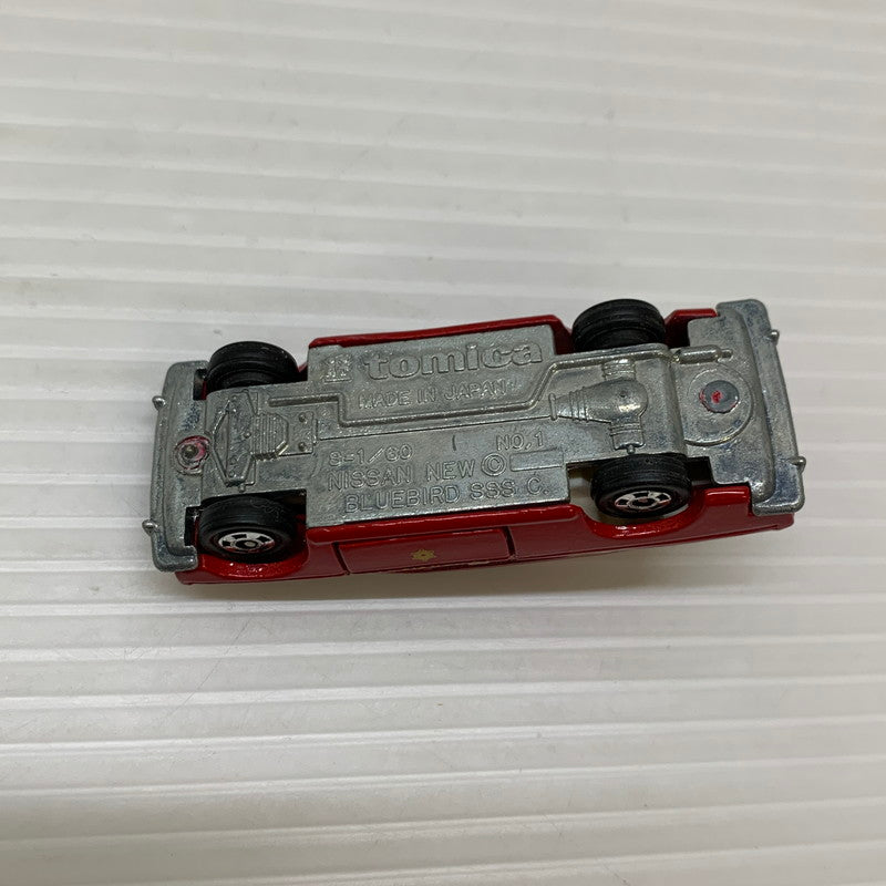 【中古品】 TOMY トミー オリジナル トミカ ニッサン NEW BLUEBIRD SSS.C. 東京消防庁 ミニカー 日本製 062-251208-AS-1-min 万代Net店