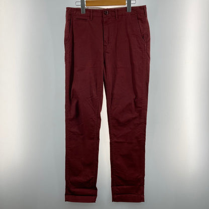 【中古品】【メンズ】 BEAMS ビームス 11-23-1173-874 チノパン 158-260216-WA-04-iwa サイズ：M カラー：バーガンディ 万代Net店