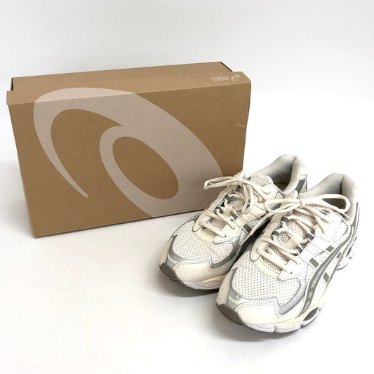 【中古品】【メンズ】 asics アシックス GEL-NYC 2055 1203A542 スポーツスタイル ゲル ニューヨーク スニーカー シューズ 靴 163-250617-rs-02-fur サイズ：27.0cm US 9 カラー：CREAM/STEEPLE GREY 万代Net店