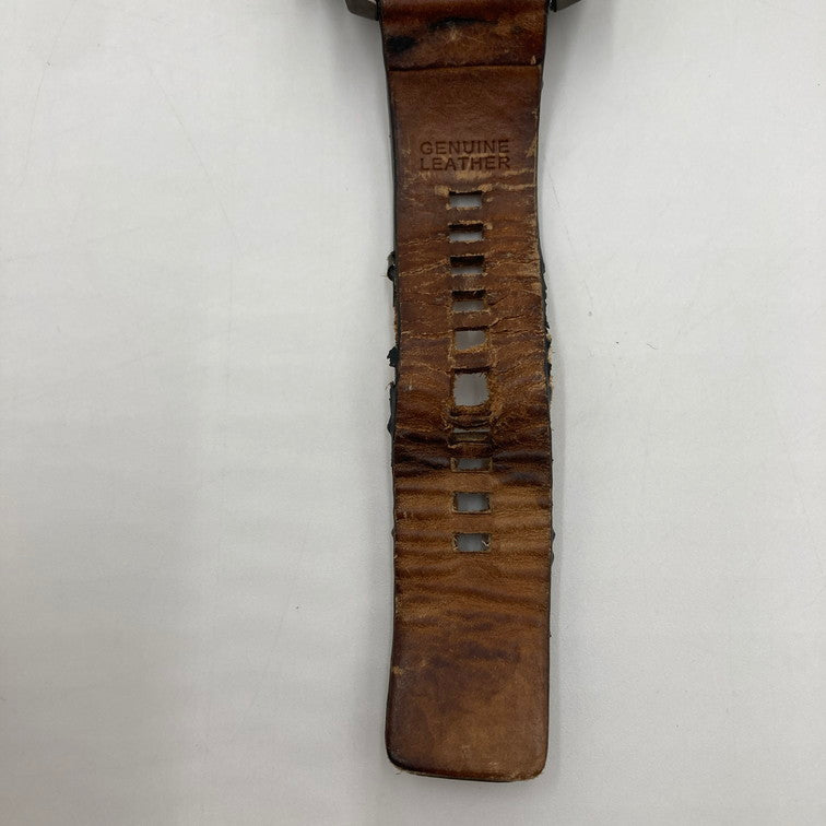 【現状渡し品】DIESEL ディーゼル DIESEL DZ-4280 腕時計 197-251219-SY-05-iwa カラー：シルバー/ホワイト/ブラウン系 万代Net店