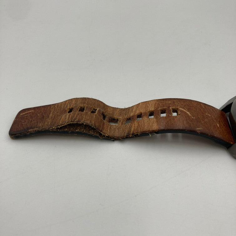 【現状渡し品】DIESEL ディーゼル DIESEL DZ-4280 腕時計 197-251219-SY-05-iwa カラー：シルバー/ホワイト/ブラウン系 万代Net店