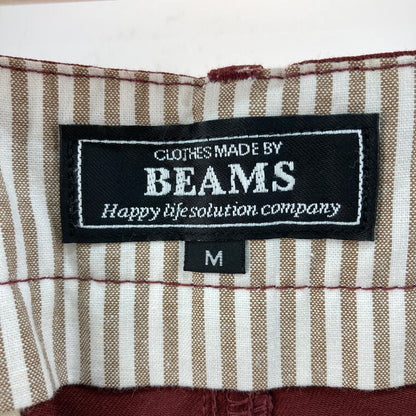 【中古品】【メンズ】 BEAMS ビームス 11-23-1173-874 チノパン 158-260216-WA-04-iwa サイズ：M カラー：バーガンディ 万代Net店