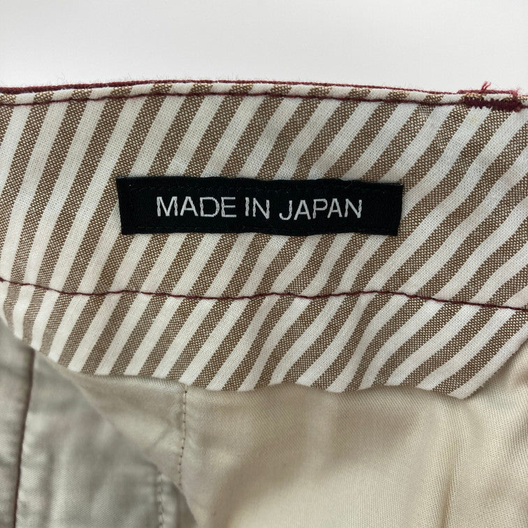【中古品】【メンズ】 BEAMS ビームス 11-23-1173-874 チノパン 158-260216-WA-04-iwa サイズ：M カラー：バーガンディ 万代Net店