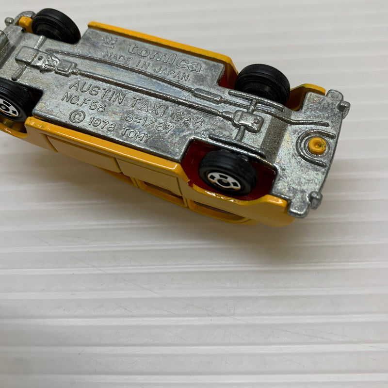 【中古品】 TOMY トミー トミカ AUSTON TAXI CAB タントハウスTANDHAUS ミニカー 日本製 062-251208-AS-2-min 万代Net店