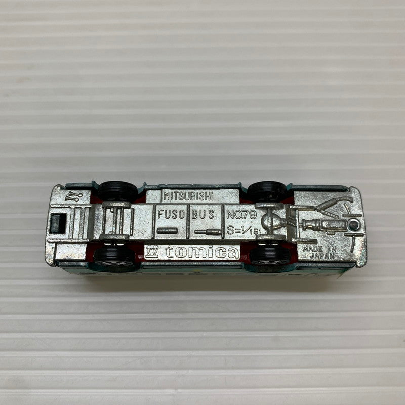 【中古品】 TOMY トミー トミカ 三菱 ふそうワンマンバス ミニカー 日本製 黒箱 062-251208-AS-5-min 万代Net店