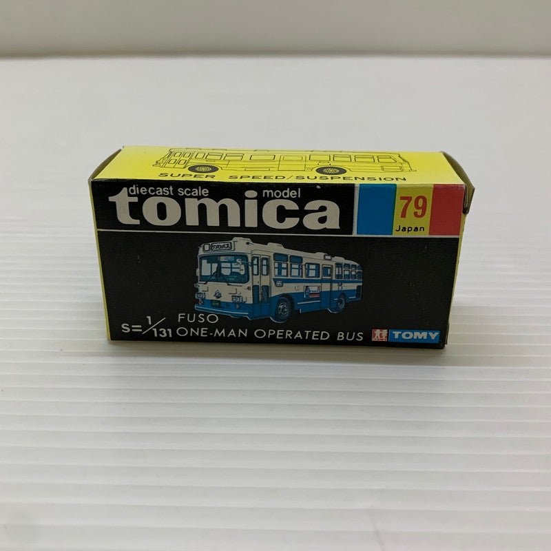 【中古品】 TOMY トミー トミカ 三菱 ふそうワンマンバス ミニカー 日本製 黒箱 062-251208-AS-5-min 万代Net店