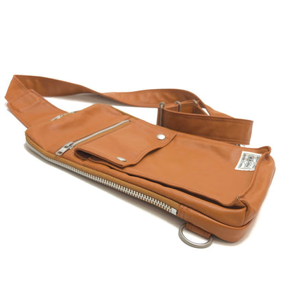 【現状渡し品】【メンズ/レディース】 PORTER ポーター FREESTYLE 707-06127 フリースタイル ボディバッグ ワンショルダー 鞄 吉田カバン 188-250918-rs-02-fur カラー：キャメル 万代Net店