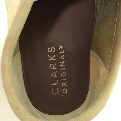 【現状渡し品】【メンズ】 Clarks クラークス Wallabee 26155515 ワラビー メープルスエード デザートブーツ シューズ 靴 164-250204-rs-01-fur サイズ：26.0cm UK 7 1/2 カラー：メープル系 万代Net店