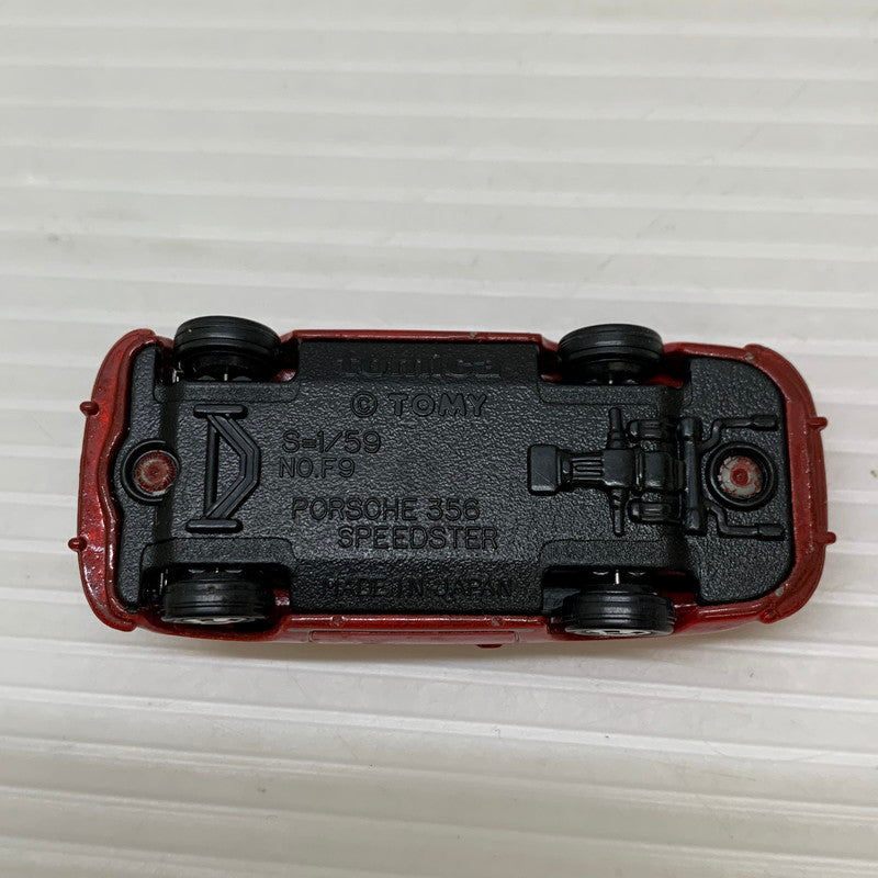 【現状渡し品】 TOMY トミー トミカ 89 ポルシェ356 スピードスター 赤 ミニカー 日本製 062-251208-AS-6-min 万代Net店