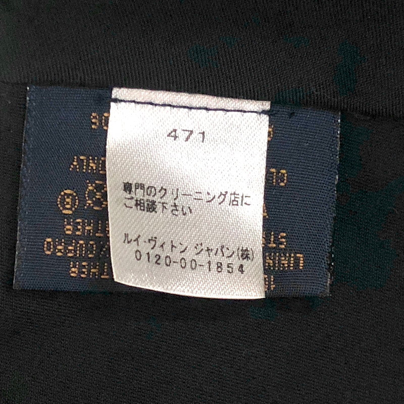 【中古品】【メンズ/レディース】 LOUIS VUITTON ルイ・ヴィトン キャスケット1.1 MP2606 キャップ 帽子 モノグラム アンプラント レザー アクセサリー 179-241009-rs-01-fur サイズ：60 カラー：ブラック 万代Net店