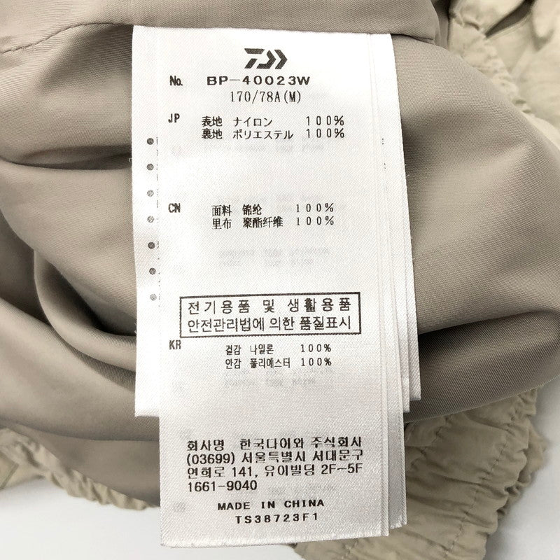 【現状渡し品】【メンズ】 DAIWA PIER39 ダイワピア39 TECH PERFECT FISHING PANTS BP-40023W フィッシングパンツ ドローコード カーゴパンツ ボトムス アウトドア系 151-250617-rs-04-fur サイズ：M カラー：オフホワイト 万代Net店