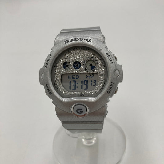 【現状渡し品】【レディース】 CASIO カシオ ベビーG グリッターダイアル BABY-G GLITTER DIAL SERIES BG-6900SG 196-260226-SY-04-iwa カラー：ラメ/シルバー系 万代Net店
