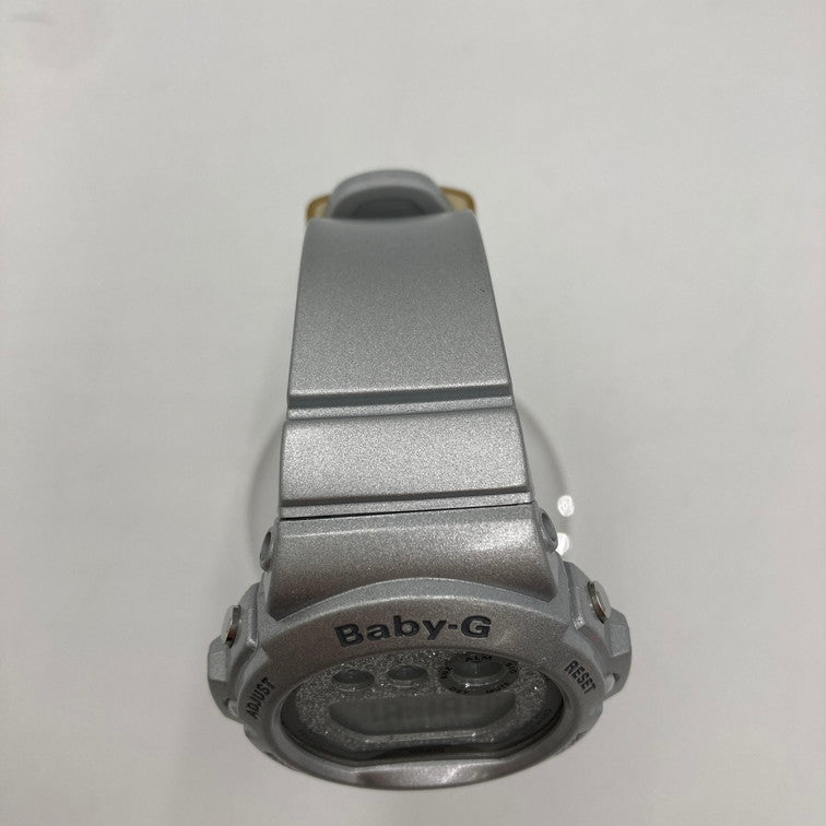 【現状渡し品】【レディース】 CASIO カシオ ベビーG グリッターダイアル BABY-G GLITTER DIAL SERIES BG-6900SG 196-260226-SY-04-iwa カラー：ラメ/シルバー系 万代Net店