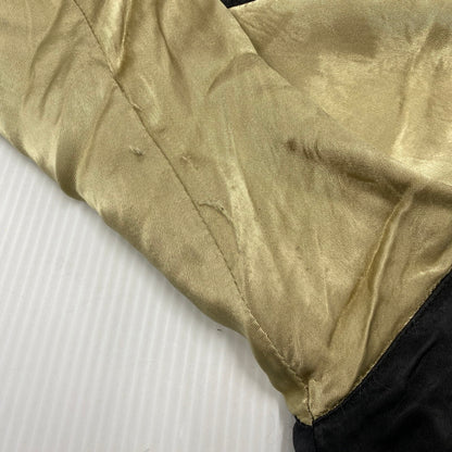 【中古品】【メンズ】 花旅楽団 桜ガシャ髑髏 × 月ガシャ髑髏 REVERSIBLE SOUVENIR JACKET リバーシブル 記念 ジャケット スカジャン アウター 145-250329-mm-6-izu サイズ：XL カラー：ブラック系/ブラウン系 万代Net店