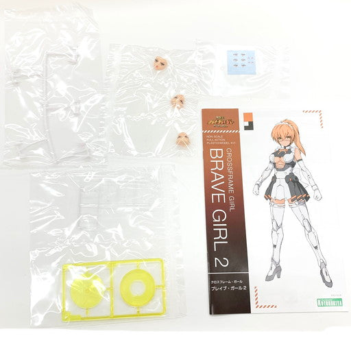 【中古美品】 内袋未開封 コトブキヤ限定 TD162付 コトブキヤ 勇者王ガオガイガー FINAL クロスフレーム・ガール ブレイブ・ガール2 プラモデル 059-260814-mo-03-fur 万代Net店