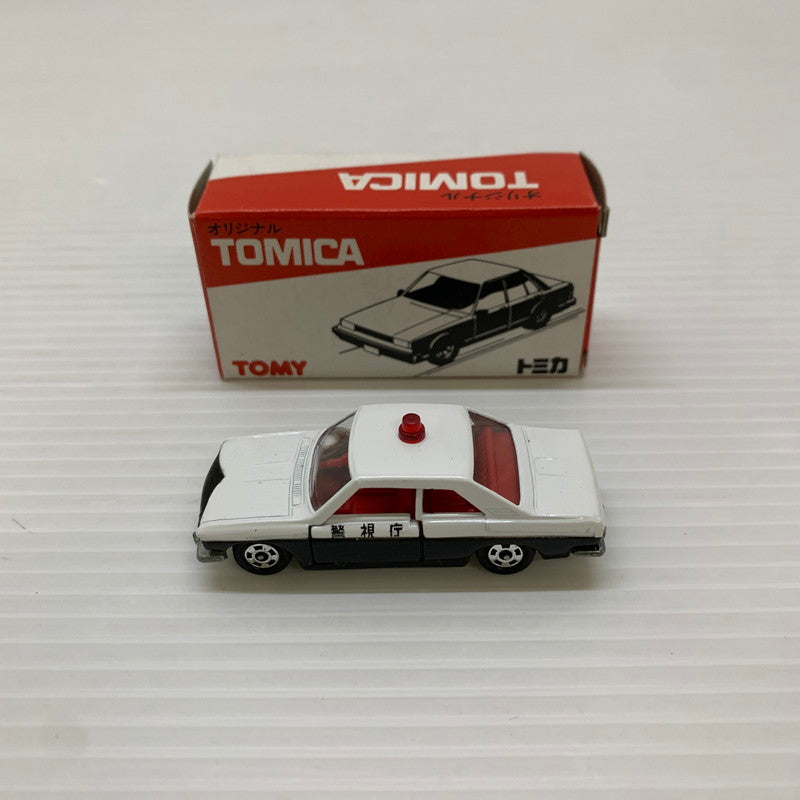 【中古品】 TOMY トミー オリジナルトミカ 日産NEWブルーバードSSS.C.パトロールカー 日本製 ミニカー 062-251208-AS-10-min 万代Net店