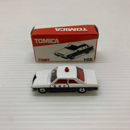 【中古品】 TOMY トミー オリジナルトミカ 日産NEWブルーバードSSS.C.パトロールカー 日本製 ミニカー 062-251208-AS-10-min 万代Net店