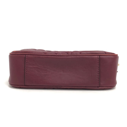 【現状渡し品】【レディース】 MICHAEL KORS マイケルコース 32F1GJ6M2L JET SET カメラバッグ ショルダーバッグ 鞄 188-260810-rs-05-fur カラー：ダークベリー 万代Net店