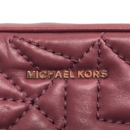 【現状渡し品】【レディース】 MICHAEL KORS マイケルコース 32F1GJ6M2L JET SET カメラバッグ ショルダーバッグ 鞄 188-260810-rs-05-fur カラー：ダークベリー 万代Net店